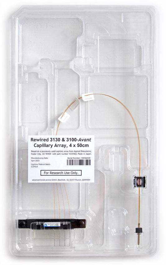 ABI 3130 Capillary Array 4 x 50cm (rewired Applied Biosystems® 4333466)